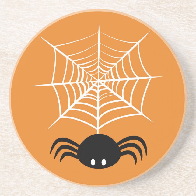 Porta-copos Halloween Spider Web (Frente)