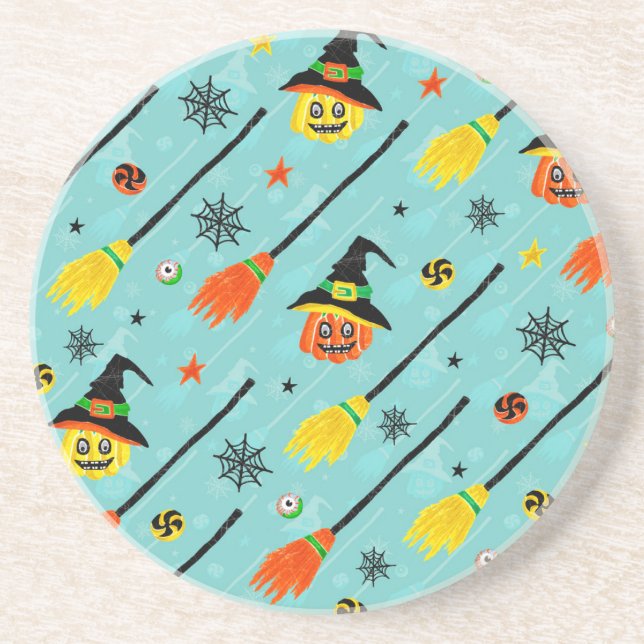 Porta-copos Halloween Witchy Seimt Theme (Frente)