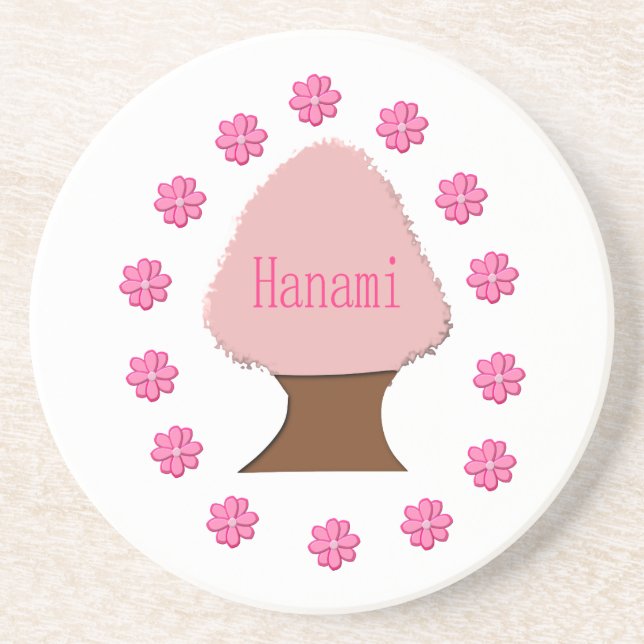 Porta-copos Hanami - Árvore de Cereja Japonesa (Frente)