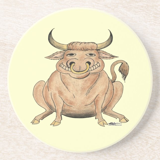 Porta-copos Happy Bull (Frente)