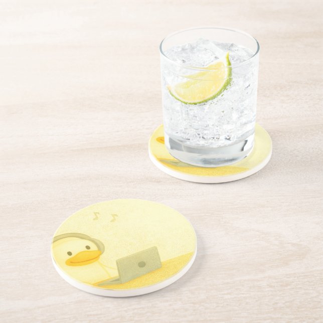 Porta-copos Happy DJ (Lateral)