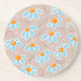 Porta-copos Happy Flowers Sandstone