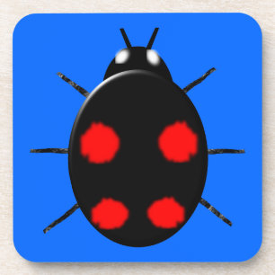 Porta copos Harlequin Ladybird Cork