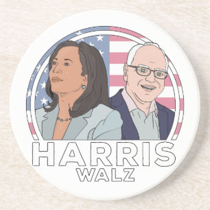 Porta-copos Harris Walz Election