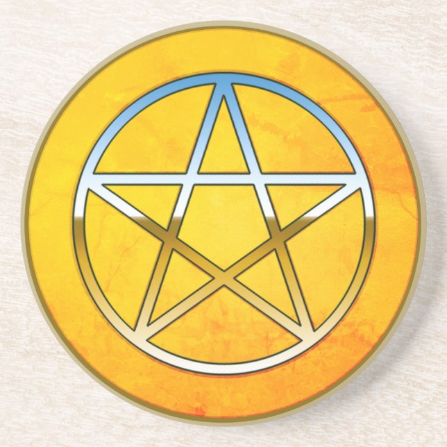 Porta-copos Hello Metallic Pentacle (Frente)
