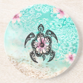 Porta-copos Hibiscus Turtle