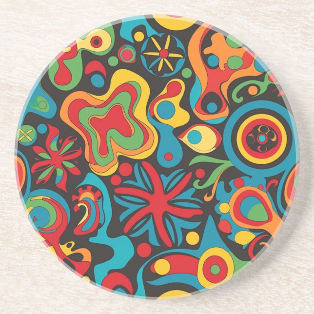 Porta copos Hippie (Frente)