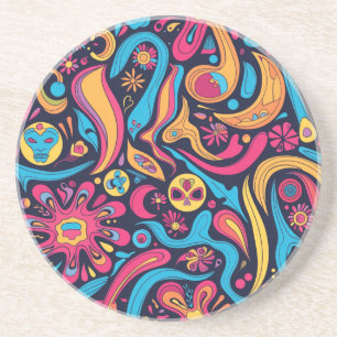 Porta copos Hippie