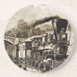 Porta-copos História da locomotiva a vapor