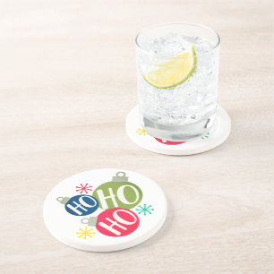 Porta-copos Ho Ho Festivo Natal Natal Natal Natal Moderno Fér