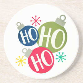 Porta-copos Ho Ho Festivo Natal Natal Natal Natal Moderno Féri