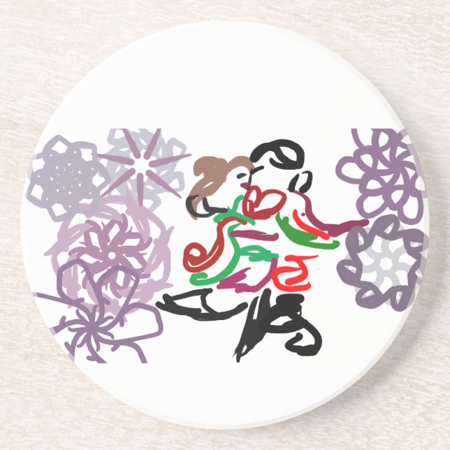 Porta-copos Holiday Kiss  (Frente)