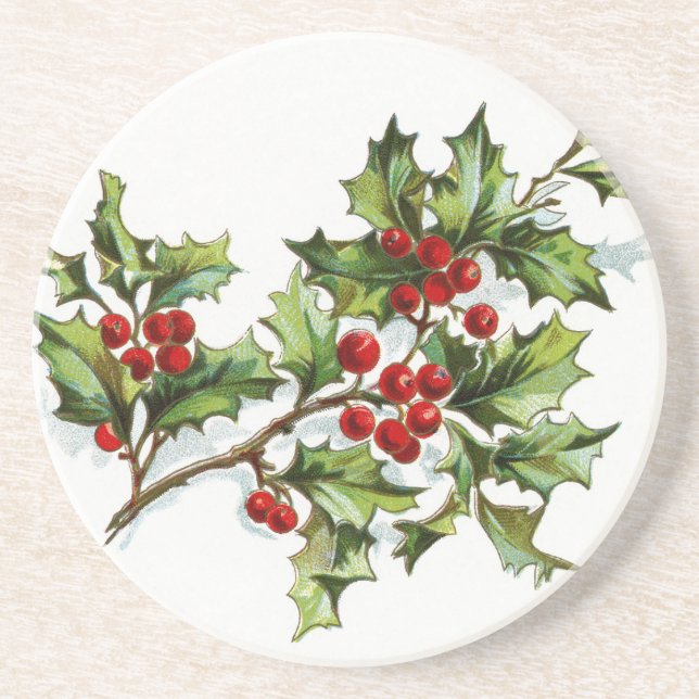 Porta-copos HollyBerries 001 (Frente)