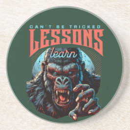 Porta-copos Home/Kitchen Wise Gorilla Lessons Learn Coaster 