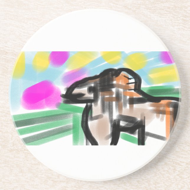 Porta-copos Horse joy (Frente)