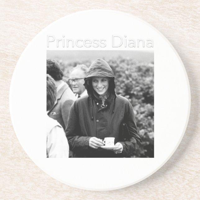 Porta-copos HRH Princesa Diana Escócia (Frente)
