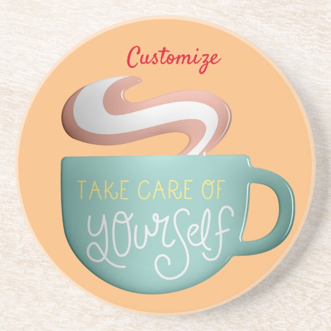 Porta-copos Hygge Drink Self-Care Thunder_Cove (Frente)