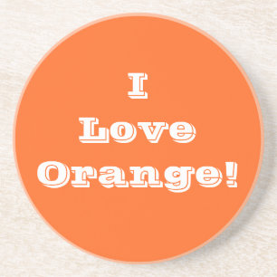 Porta copos I Love Orange