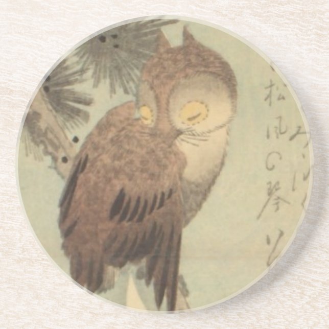 Porta copos Ichiryusai Hiroshige (Frente)