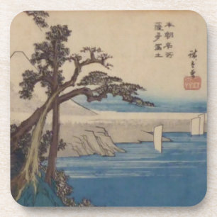 Porta copos Ichiryusai Hiroshige