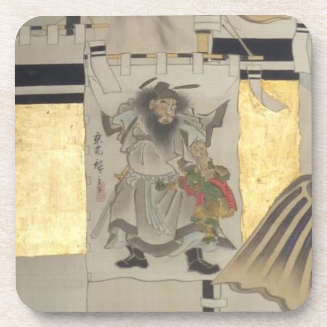 Porta copos Ichiryusai Hiroshige (Frente)