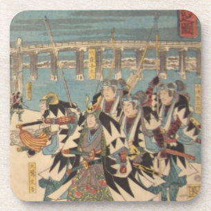 Porta copos Ichiryusai Hiroshige