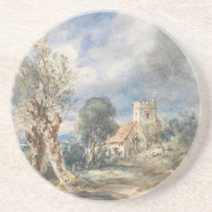 Porta-copos Igreja Stoke Poges (1834) John Constable