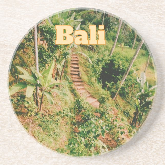 Porta-copos Ímã de Foto Flexível de Lembrança de Bali (Frente)