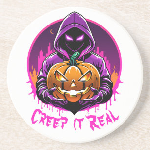 Porta-copos Imaginem o Halloween Real, Horror