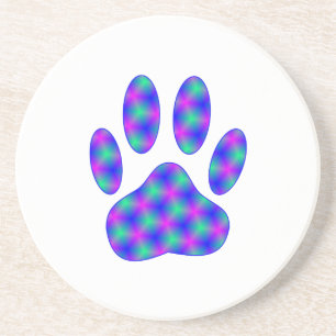 Porta-copos Impressão de Paw Cósmico