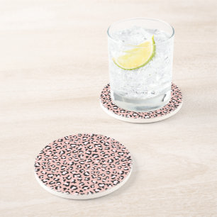 Porta-copos Impressão Leopardo, Manchas Leopardo, Leopardo Ros