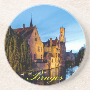 Porta-copos Impressionante! Bruges medievais - Foto Pro