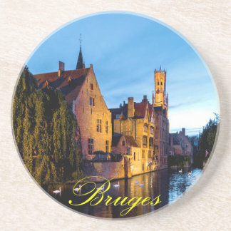 Porta-copos Impressionante! Bruges medievais - Foto Pro
