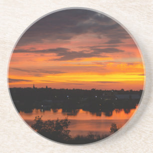 Porta-copos Incrível Sunset no Lago Manistee