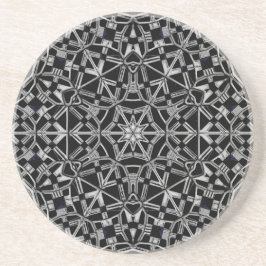Porta-copos Industrial Mandala Sandstone Coaster