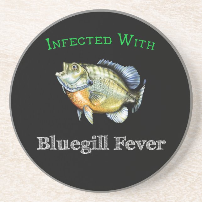 Porta-copos Infectado com febre de Bluegill (Frente)