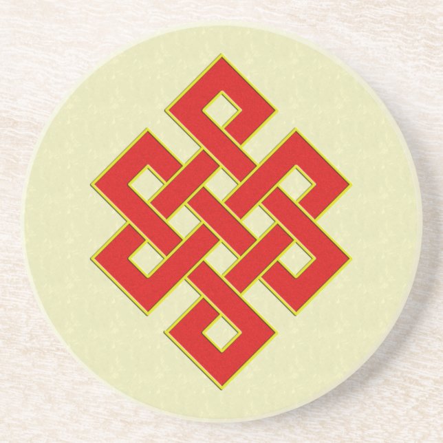 Porta copos infinita do nó (Frente)