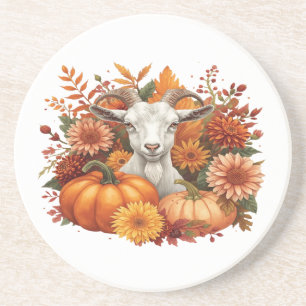 Porta-copos Ir com Blooms e Pumpkins de outono