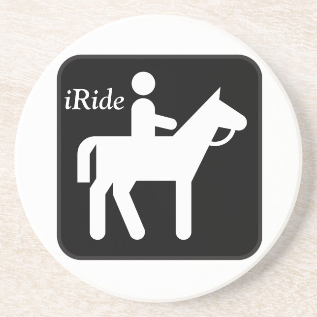 Porta-copos iRide Sandstone Coaster (Frente)