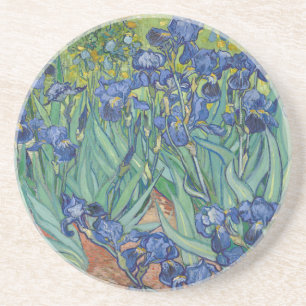 Porta-copos Íris, Pintura a óleo floral, Vincent Van Gogh