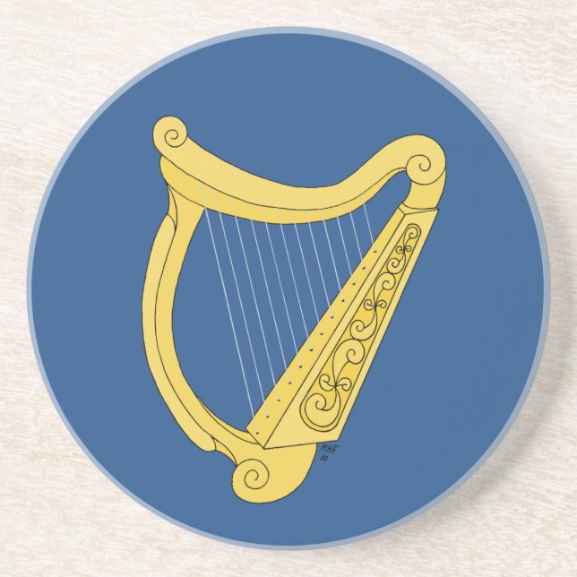 Porta-copos Irish Harp (Frente)