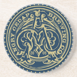 Porta copos irritada do cedro