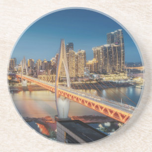 Porta-copos Isca de Cidade de Chongqing
