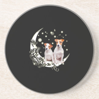 Porta-copos Jack Russell Casal Love Cute Jack Russell