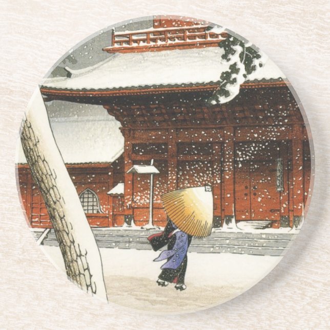 Porta copos japonesa (Frente)
