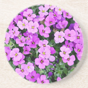 Porta-copos Jardim das Flores Roxas