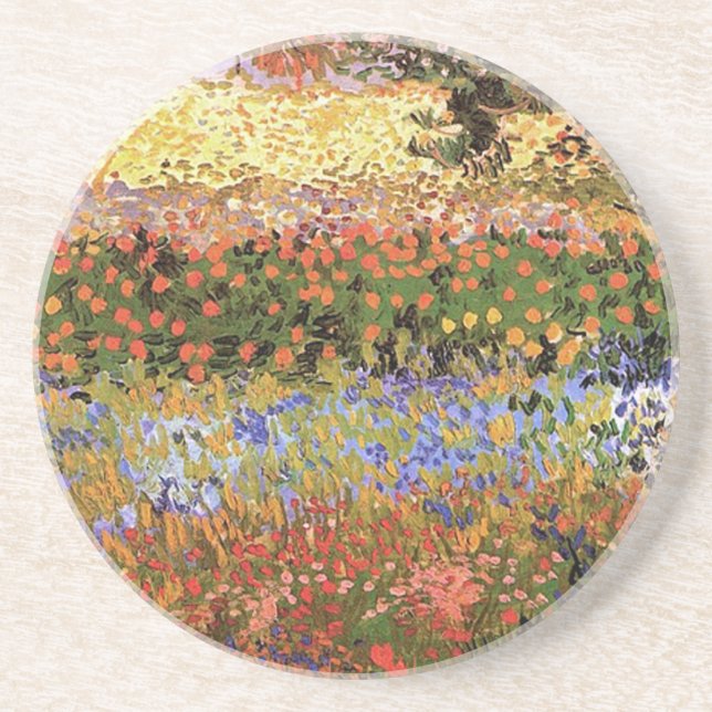 Porta-copos Jardim Flor, Vincent van Gogh. (Frente)