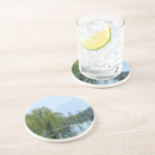 Porta-copos Jardim Público de Boston Massachusetts Pintura