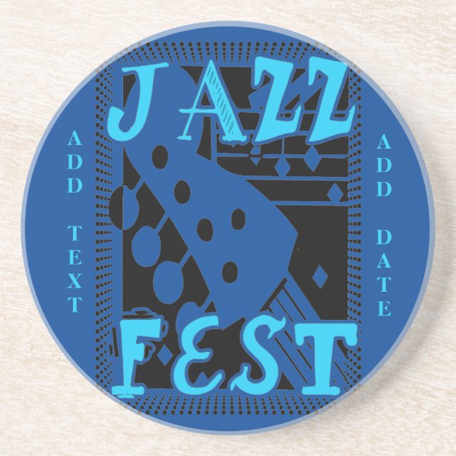 Porta-copos Jazz Fest Skelton (Frente)