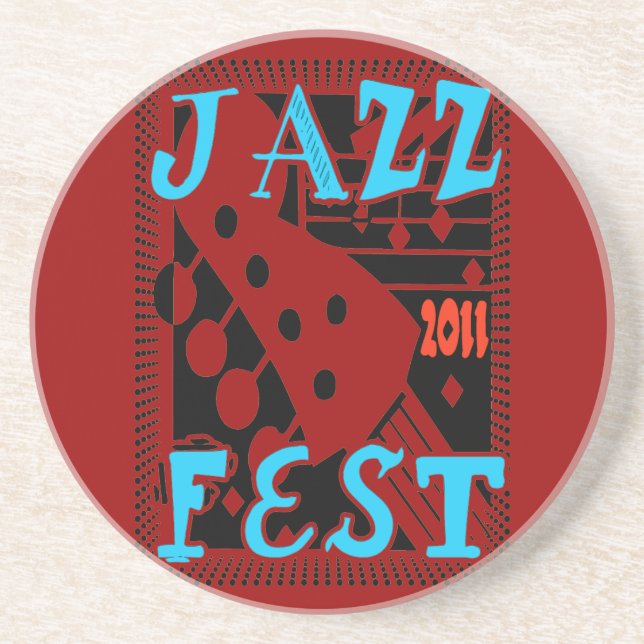 Porta-copos Jazz Fest Skelton (Frente)